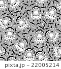 Floral seamless pattern background. 22005214