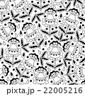 Floral seamless pattern background. 22005216