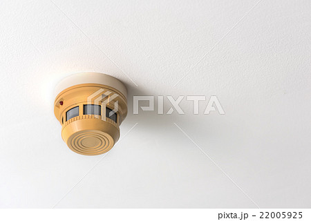 smoke detector on a ceiling smoke detector on a ceiling 22005925