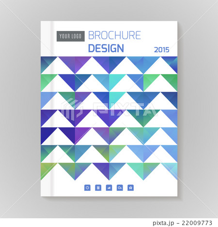 Polygonal vector design template layout for 22009773