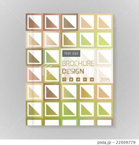 Polygonal vector design template layout for 22009779