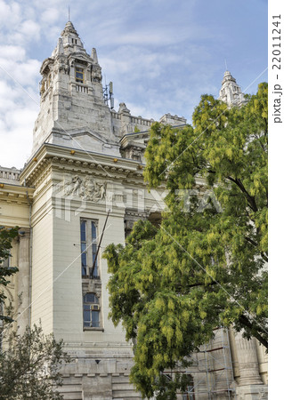 Hungarian TV building in Freedom square, Budapest Hungarian TV building in Freedom square, Budapest 22011241