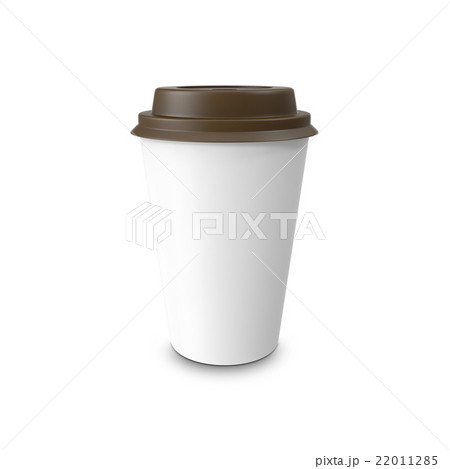 Mock-up take-out coffee in thermo cup. Isolated on Mock-up take-out coffee in thermo cup. Isolated on 22011285