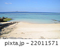 青い海　浜辺 22011571