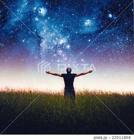 Man silhouette . Elements of this image furnished Man silhouette . Elements of this image furnished 22011808