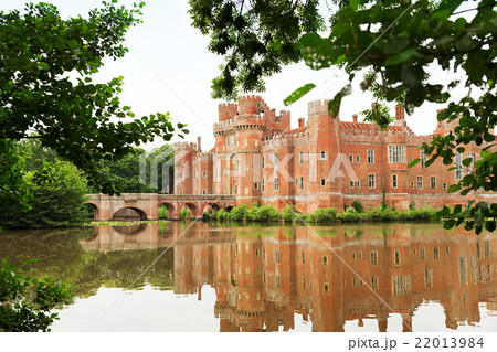 Brick Herstmonceux castle in England East Sussex 22013984