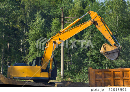Construction transport build absolutely new road Construction transport build absolutely new road 22013991