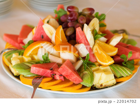 Fresh fruit party plate Fresh fruit party plate 22014702