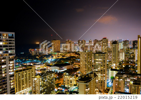 ホノルル夜景 22015219