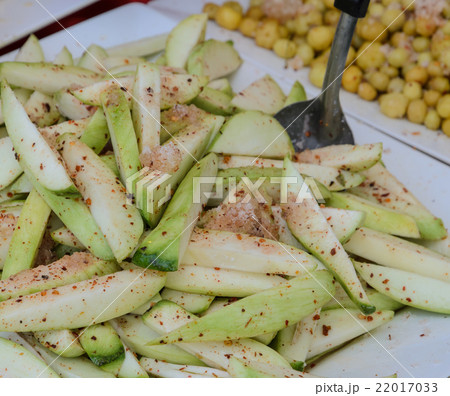 Pickled green mango fruit Pickled green mango fruit 22017033