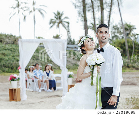 新郎新婦　ポートレート 22019699