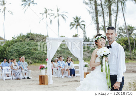 新郎新婦　ポートレート 22019710