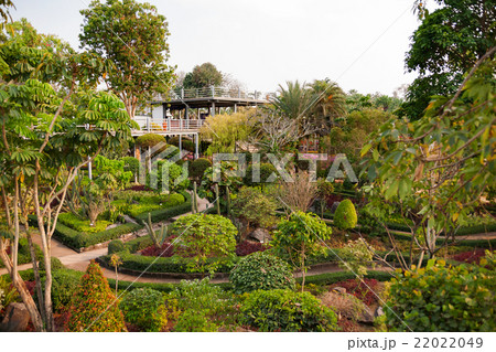 Nong Nooch Tropical Garden in Pattaya, Thailand.  22022049