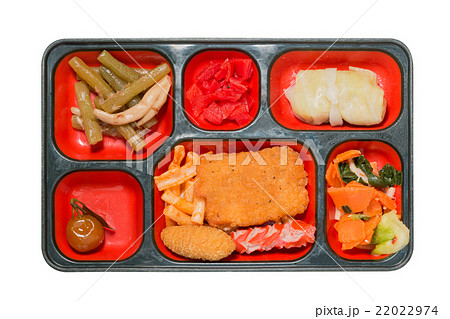 Japan Food set of meat fritter. 22022974