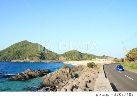 屋久島　ドライブイメージ　一湊海水浴場 22027485