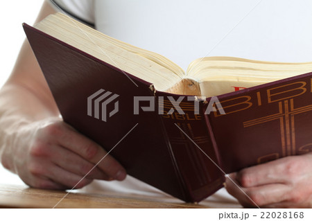 Man reading the Bible 22028168