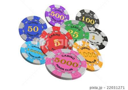 Casino tokens, 3D rendering Casino tokens, 3D rendering 22031271