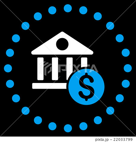 Dollar Bank Icon Dollar Bank Icon 22033799