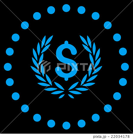 Laurel Bank Emblem Icon 22034178