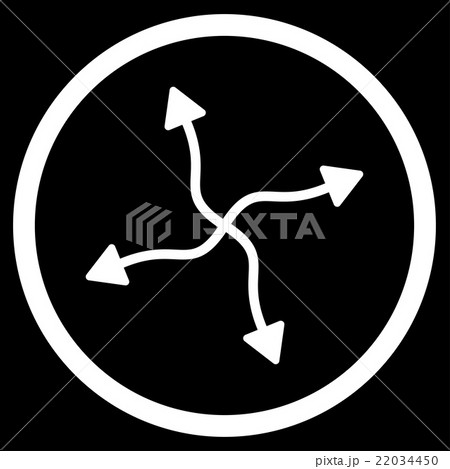 Curve Arrows Icon Curve Arrows Icon 22034450