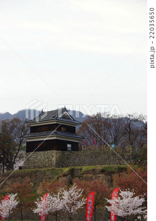 真田丸元城 春の信州上田城(真田城) 真田丸元城 春の信州上田城(真田城) 22035650