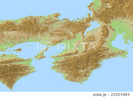 近畿地方のイラスト素材