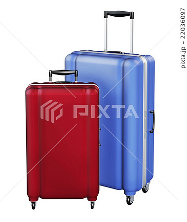 Luggages isolated on white background. 22036097
