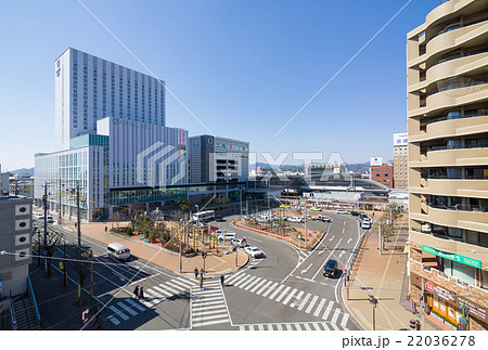 藤枝駅南口の再開発エリアの風景3 藤枝駅南口の再開発エリアの風景3 22036278
