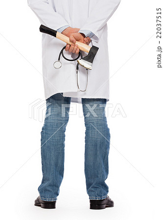 Evil medic holding a small axe Evil medic holding a small axe 22037515