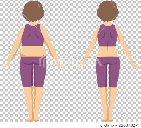 ダイエット 中年女性 後姿 ダイエット 中年女性 後姿 22037827
