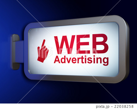 Marketing concept: WEB Advertising and Mouse 22038258