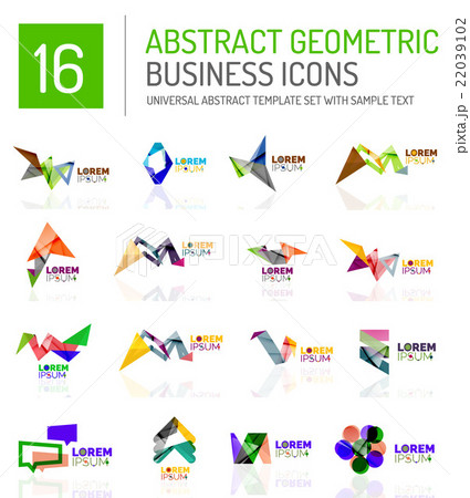 Abstract business icons 22039102