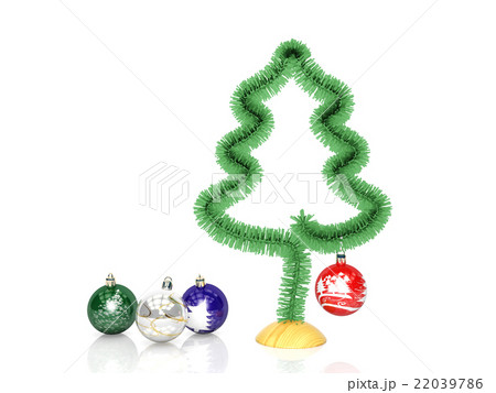Christmas decorations isolated on white background Christmas decorations isolated on white background 22039786