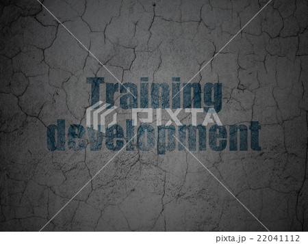 Studying concept: Training Development on grunge Studying concept: Training Development on grunge 22041112