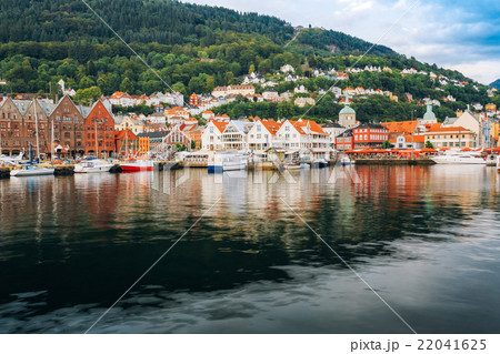 Cityscape of Bergen, Norway. Architecture 22041625
