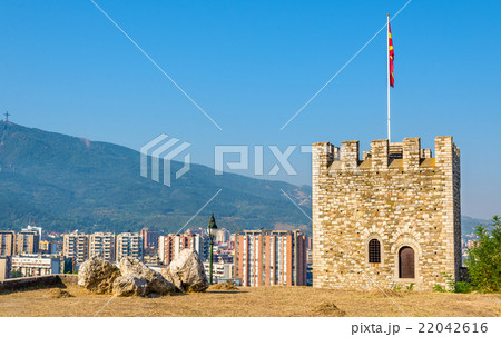 View of Skopje from the fortress - Macedonia 22042616