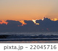 浜辺の日の出 22045716