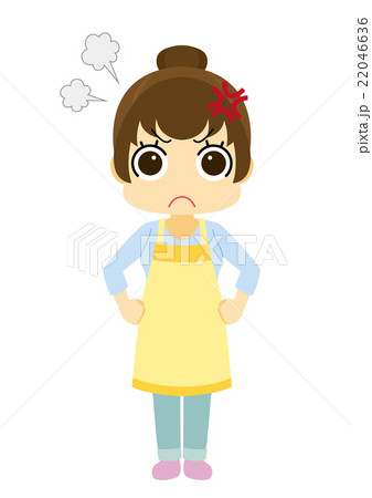 主婦　怒る　単品 22046636
