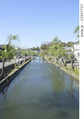 倉敷川（倉敷美観地区／岡山県倉敷市） 22047737