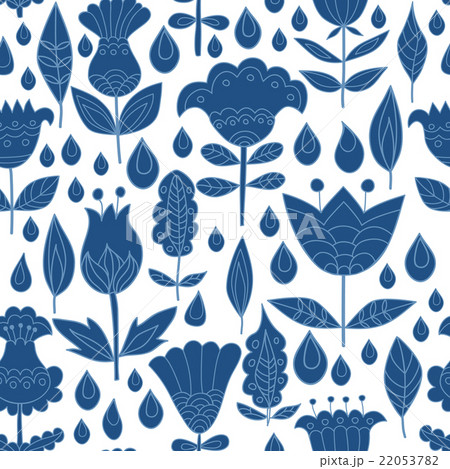 Floral seamless pattern background. 22053782