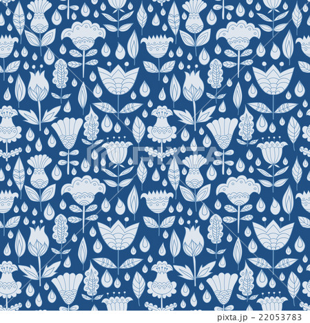 Floral seamless pattern background. 22053783