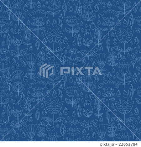 Floral seamless pattern background. 22053784