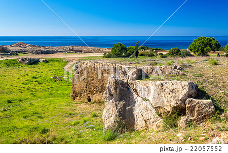 Tombs of the Kings, a necropolis in Paphos Tombs of the Kings, a necropolis in Paphos 22057552