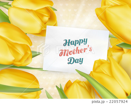 Happy Mothers Day lettering. EPS 10 22057924