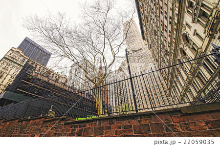 Trinity Church in Manhattan under construction Trinity Church in Manhattan under construction 22059035