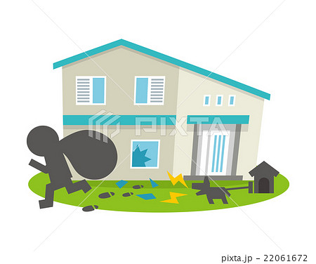 窃盗　強盗　泥棒【災害・シリーズ】 22061672