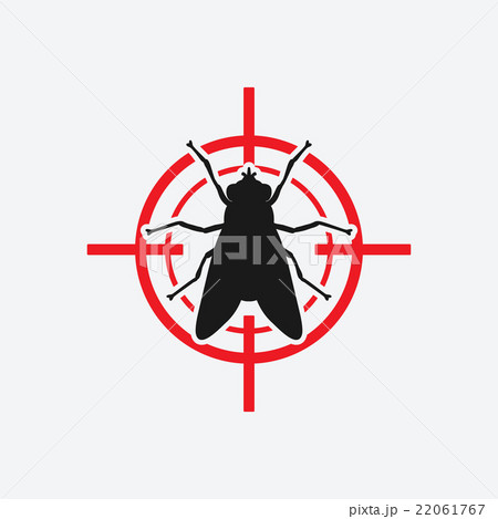 fly icon red target 22061767