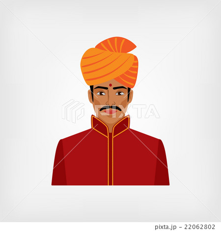 Indian man in traditional clothes 22062802
