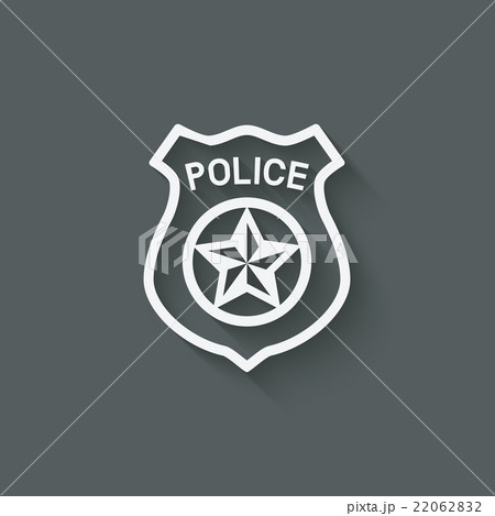 police badge symbol 22062832