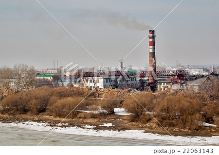 Plywood combine. Tyumen. Russia 22063143